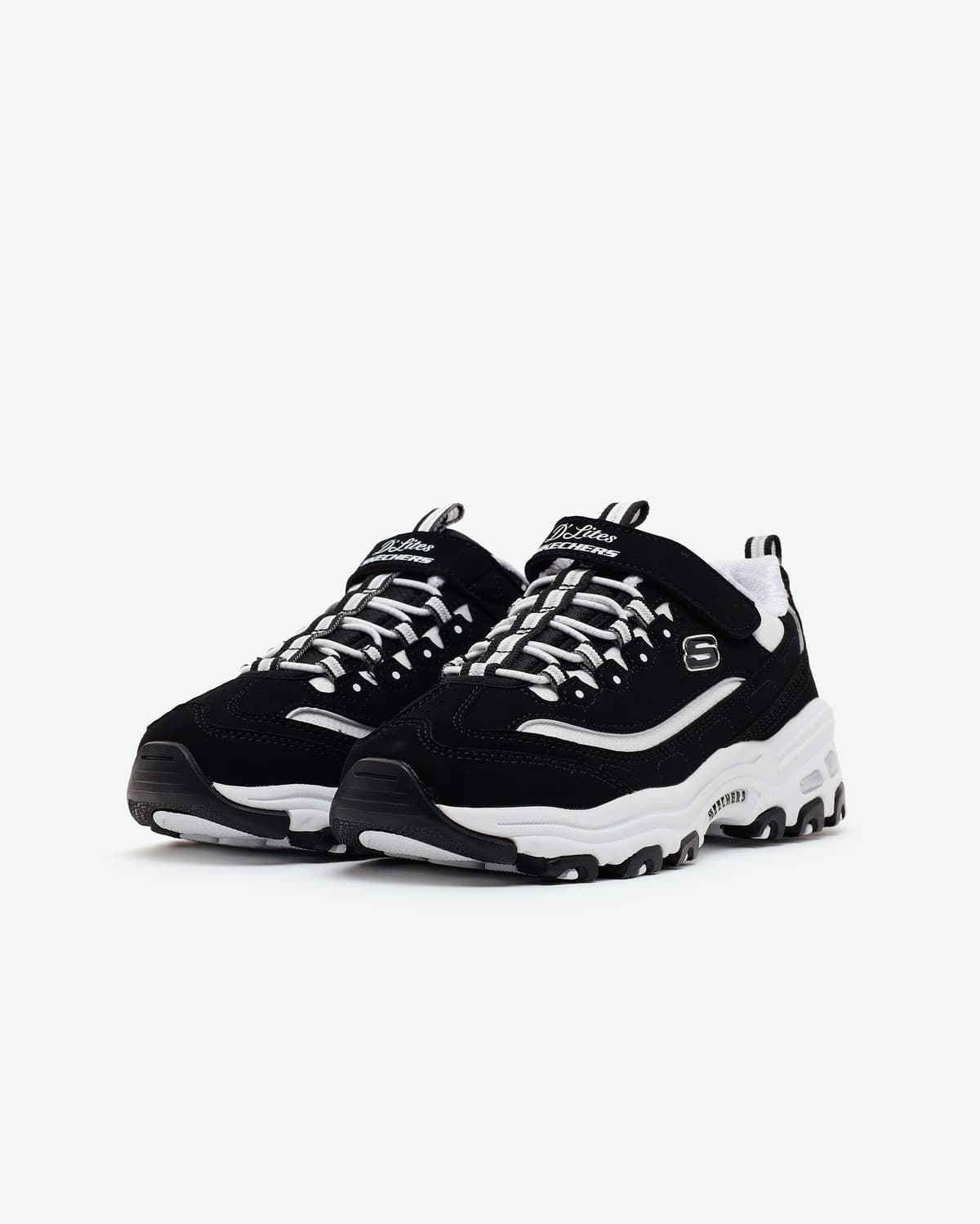 Skechers D'lites Büyük Kız Çocuk Siyah Sneakers · 304154L-BKW (3/5)