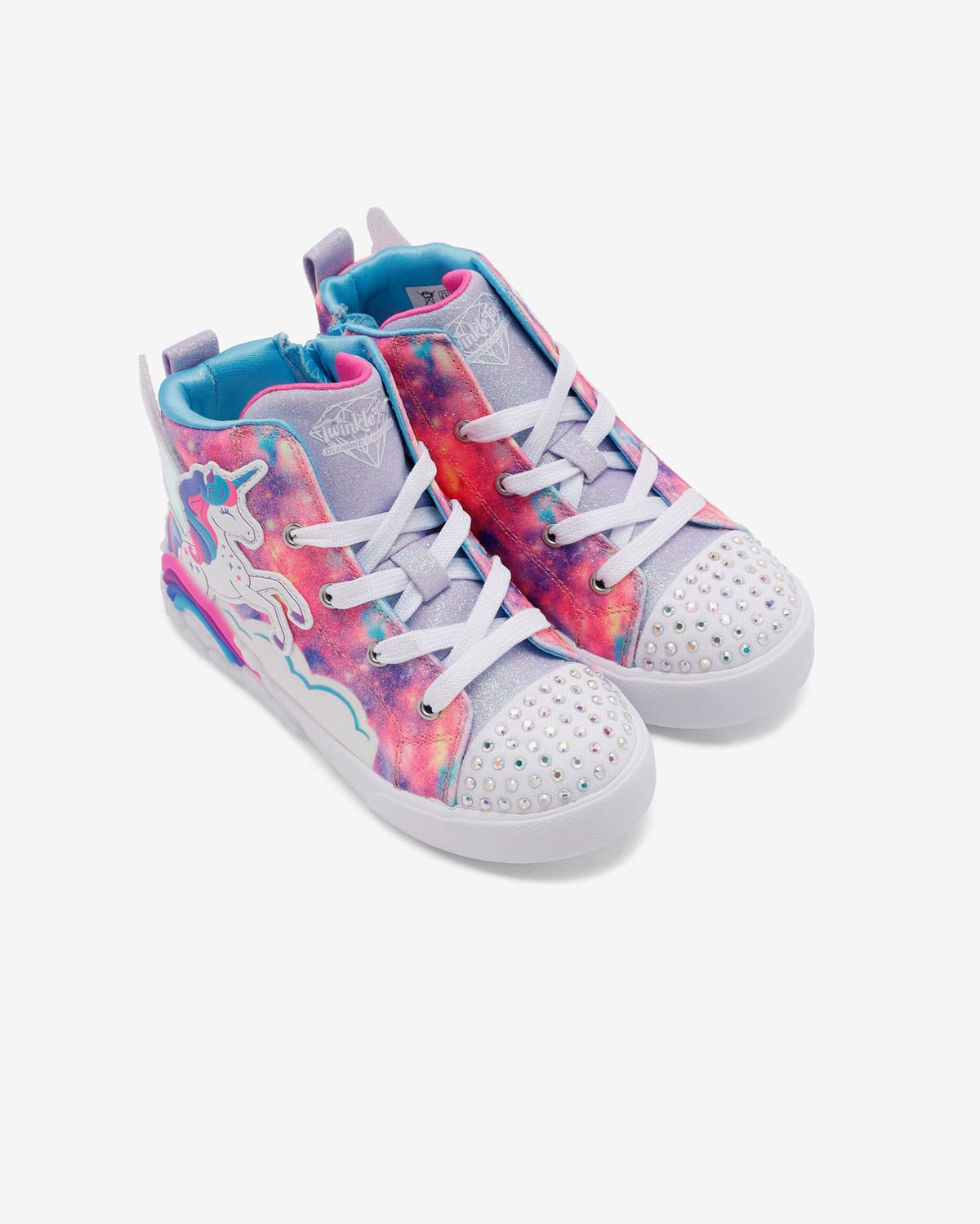 Skechers Twinkle Magic Küçük Kız Çocuk Pembe Işıklı Spor Ayakkabı · 314325N-HPMT (6/13)