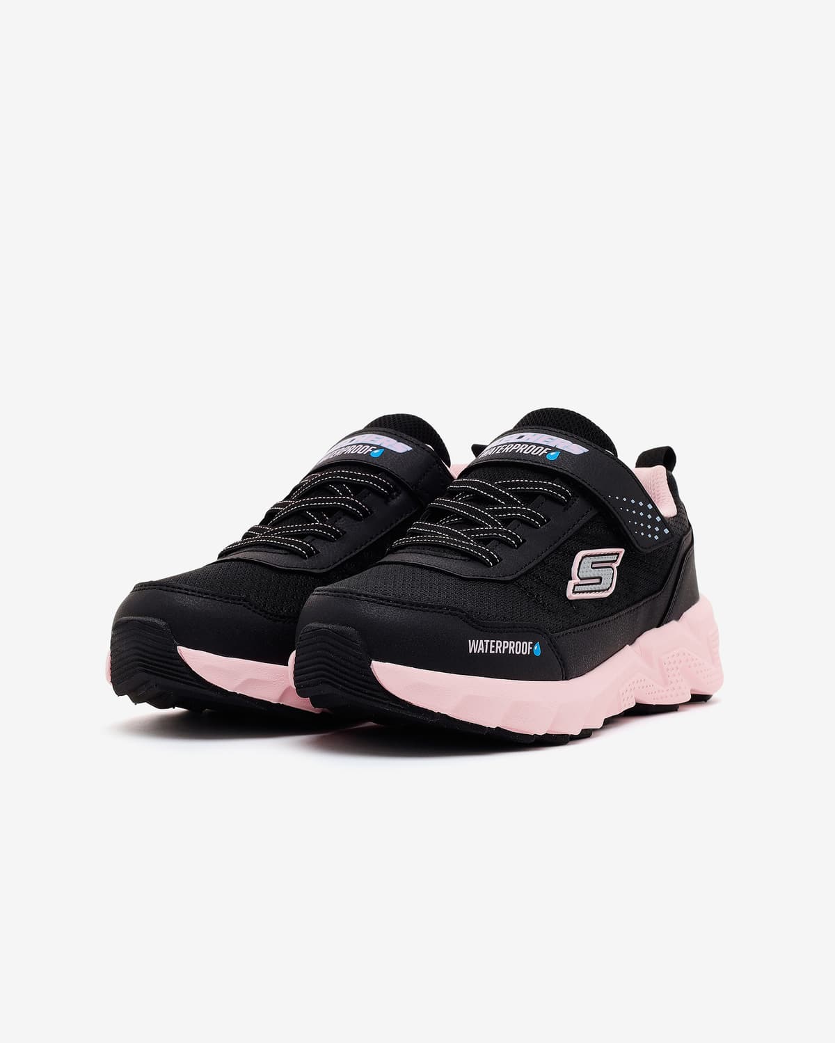 Skechers Elite Sport Tread - Camp Rage Büyük Kız Çocuk Siyah Su Geçirmez Spor Ayakkabı · 319260L-BKLP (4/6)