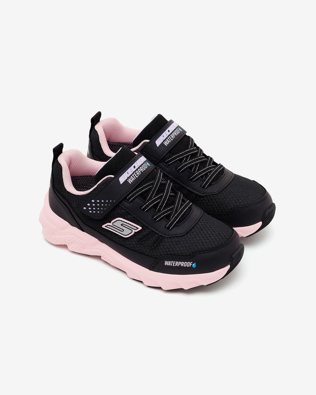 Skechers Elite Sport Tread - Camp Rage Büyük Kız Çocuk Siyah Su Geçirmez Spor Ayakkabı · 319260L-BKLP (6/6)