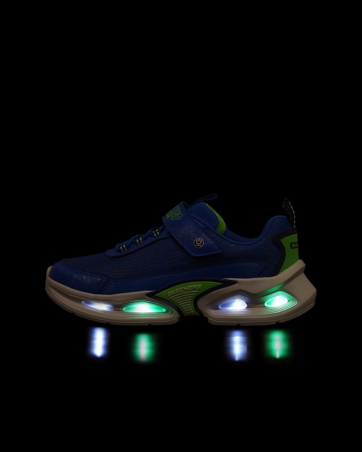 Skechers Kinetic-lights Büyük Erkek Çocuk Mavi Işıklı Spor Ayakkabı · 400400L-BLLM (9/9)