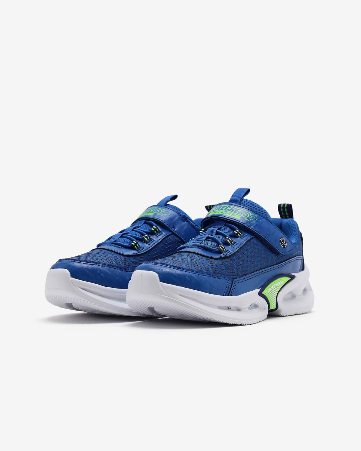 Skechers Kinetic-lights Büyük Erkek Çocuk Mavi Işıklı Spor Ayakkabı · 400400L-BLLM (3/9)