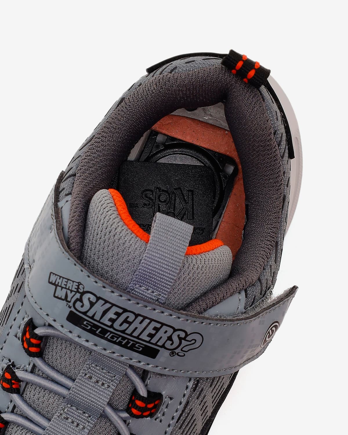 Skechers Kinetic-lights Büyük Erkek Çocuk Gri Işıklı Spor Ayakkabı · 400400L-CCOR (7/9)