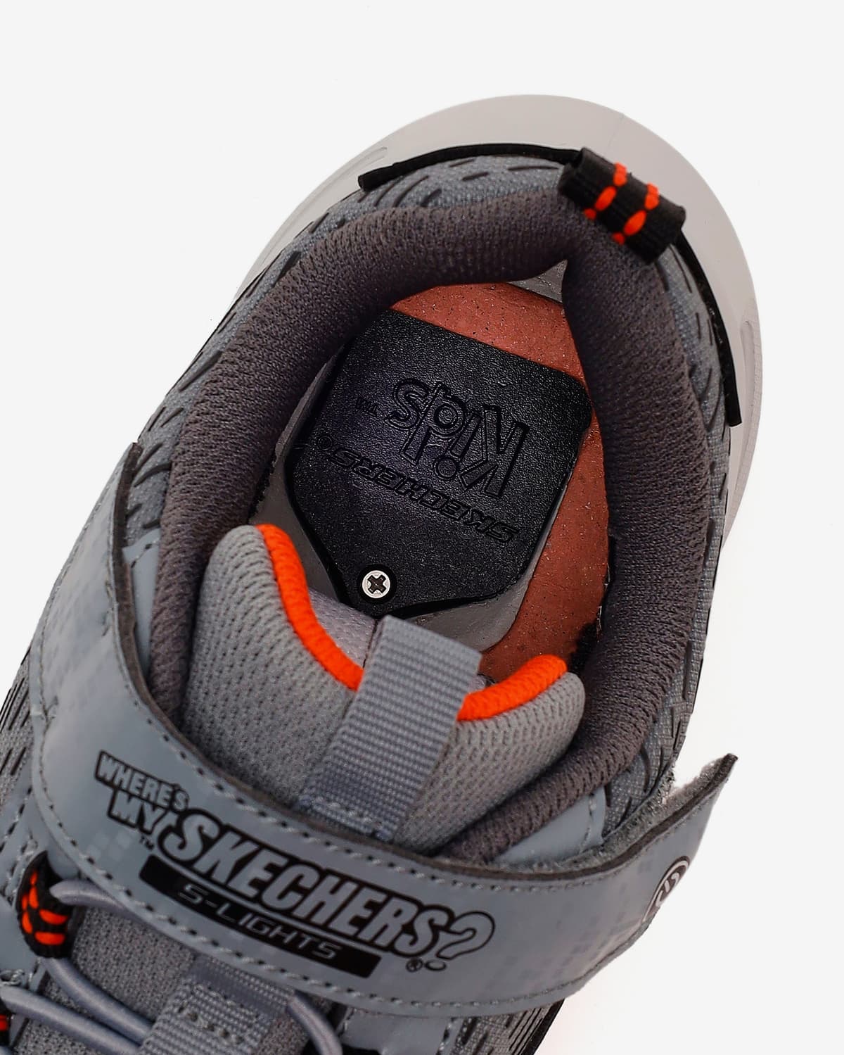 Skechers Kinetic-lights Büyük Erkek Çocuk Gri Işıklı Spor Ayakkabı · 400400L-CCOR (8/9)