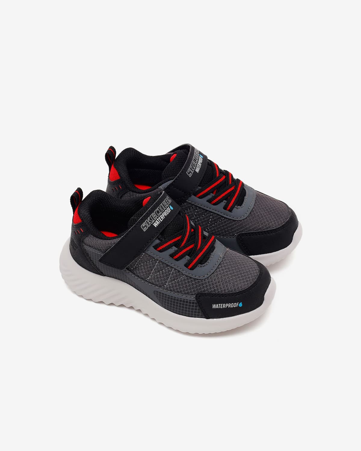 Skechers Bounder-venture Squad Küçük Erkek Çocuk Siyah Su Geçirmez Spor Ayakkabı · 406338N-BKCC (5/5)