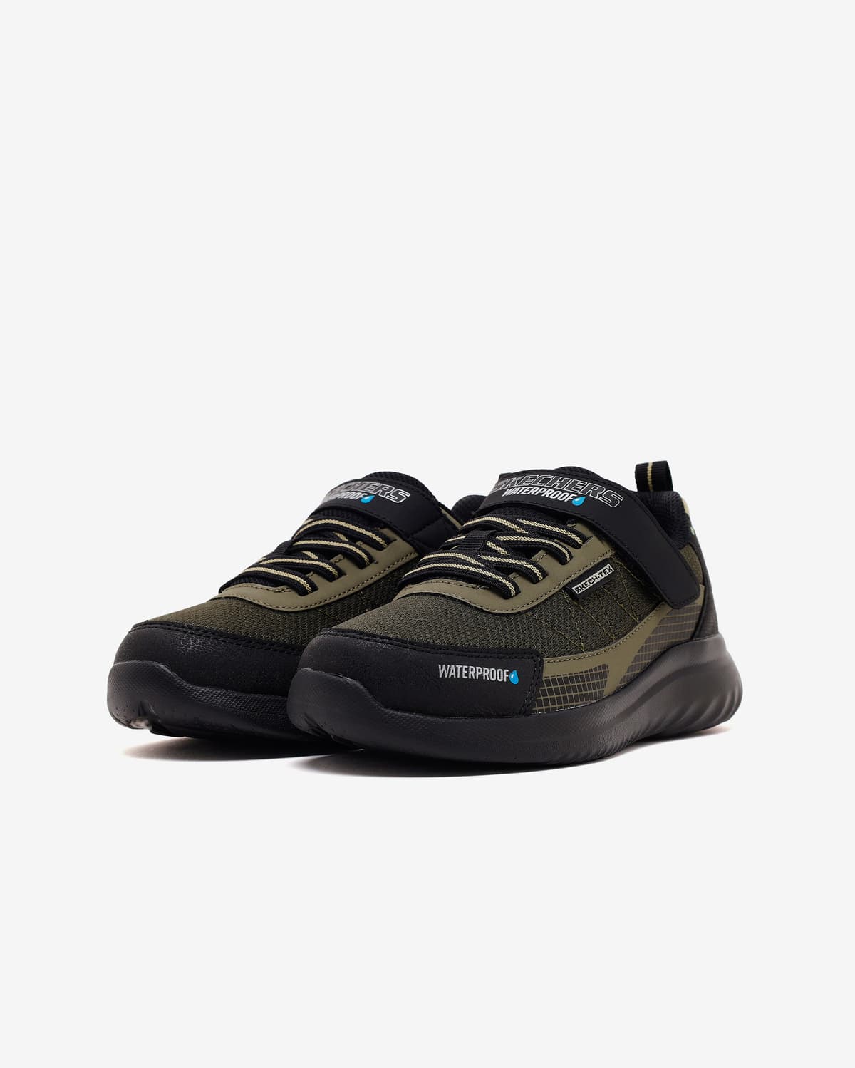 Skechers Bounder 2.0 - Aqua Pace Büyük Erkek Çocuk Siyah Su Geçirmez Spor Ayakkabı · 406341L-BKOL (3/5)