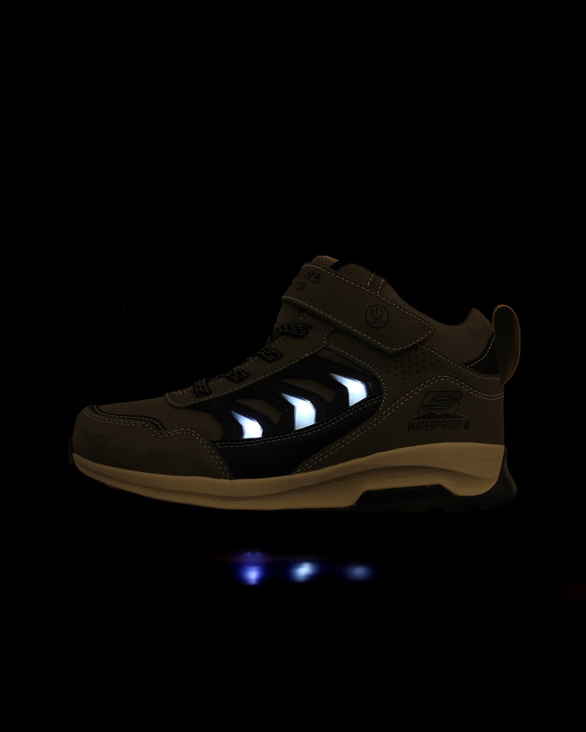 Skechers Storm Blazer - Glow Roam Büyük Erkek Çocuk Bej Su Geçirmez Işıklı Bot · 406410L-TPBK (6/6)
