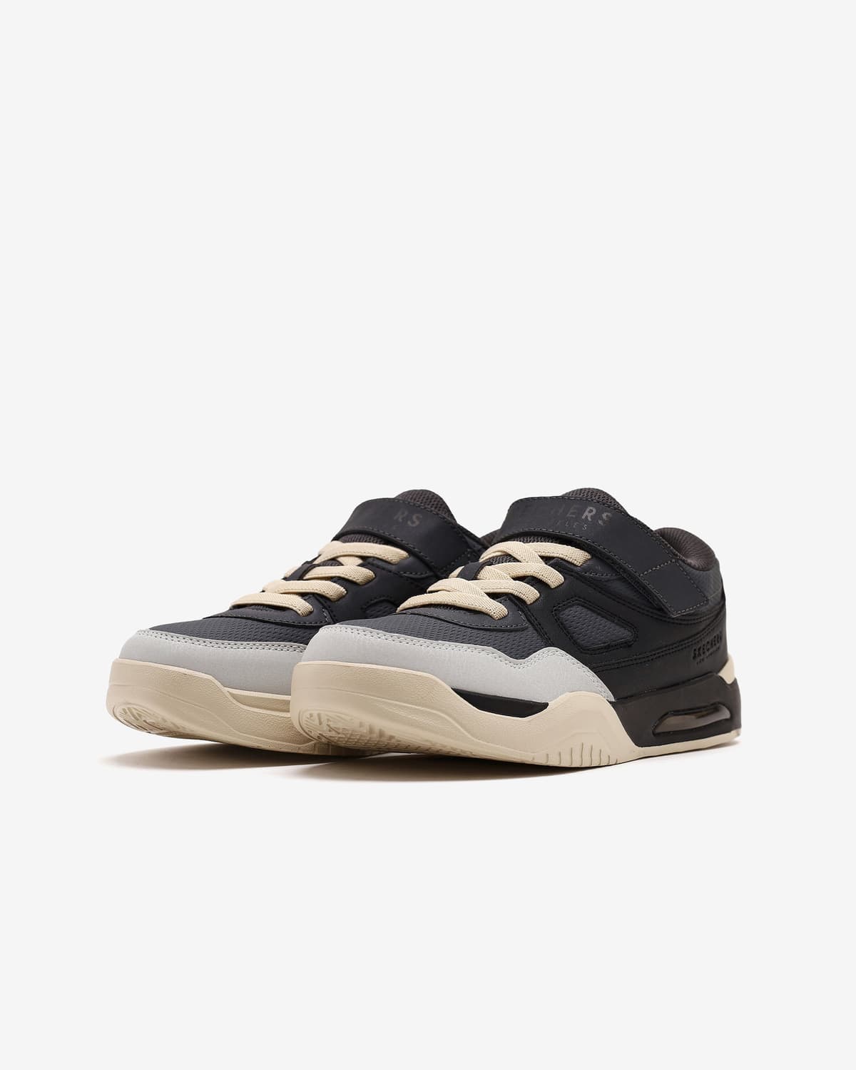 Skechers Court Tech Büyük Erkek Çocuk Siyah Sneakers · 418070L-BKCC (3/5)