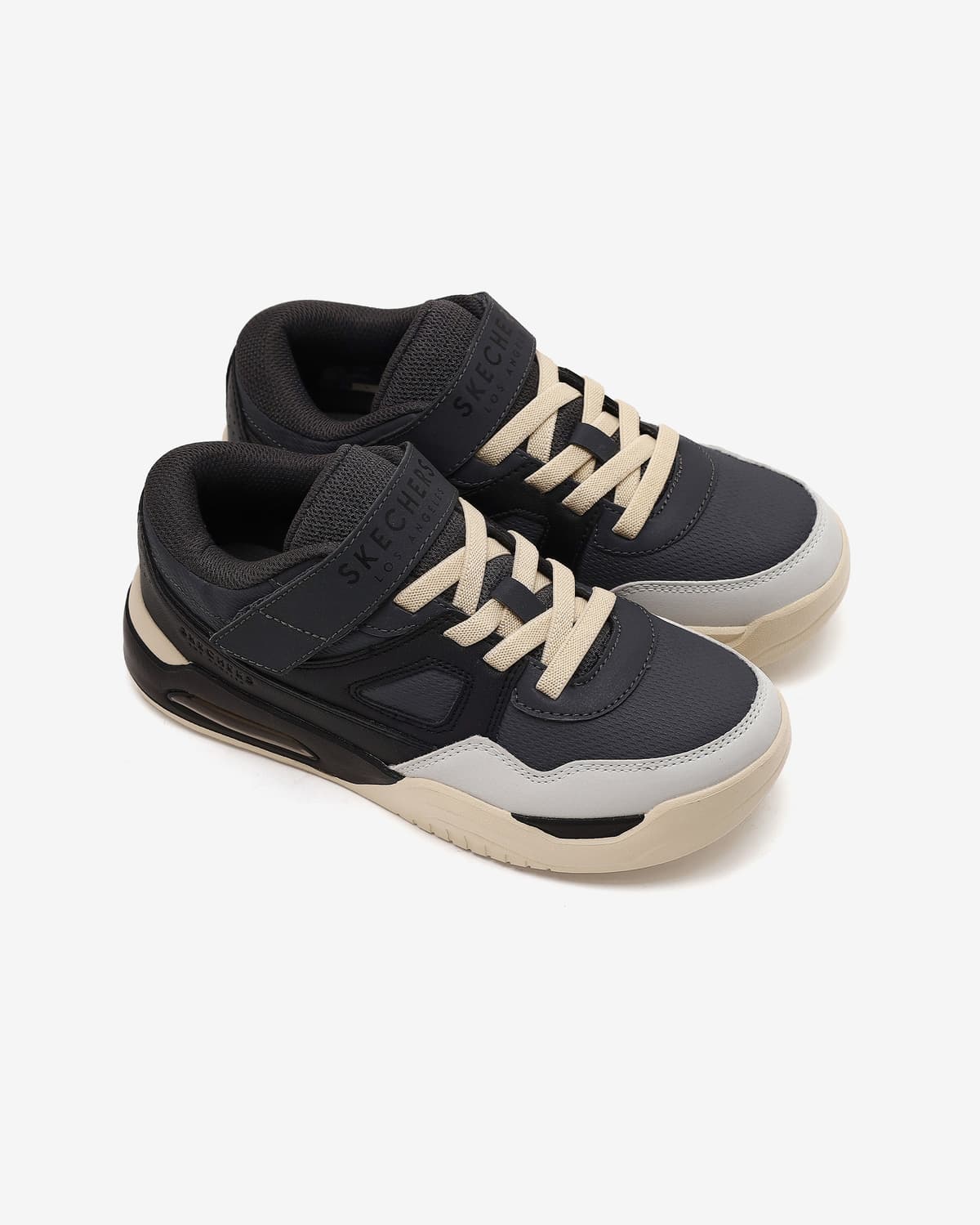 Skechers Court Tech Büyük Erkek Çocuk Siyah Sneakers · 418070L-BKCC (5/5)