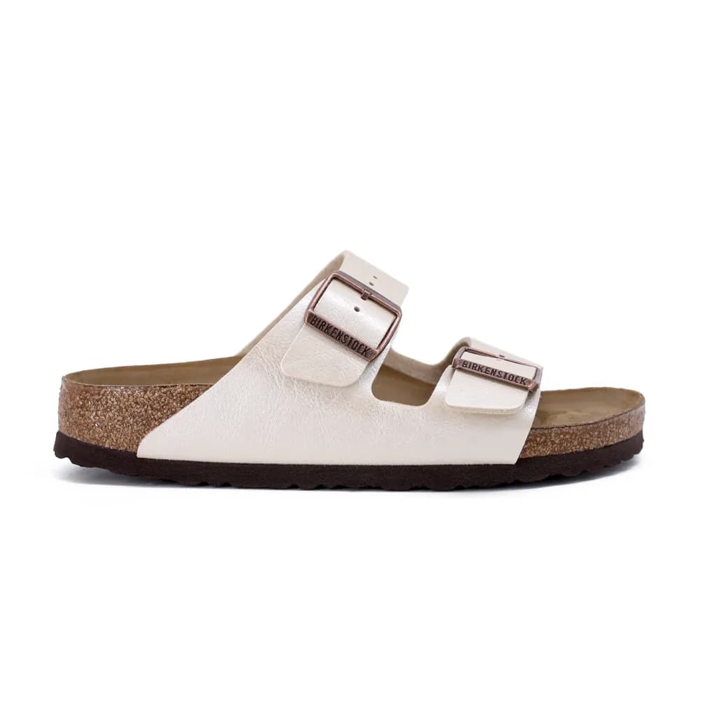 Birkenstock Arizona BF Triples 1009921 Kadın Terlik Beyaz