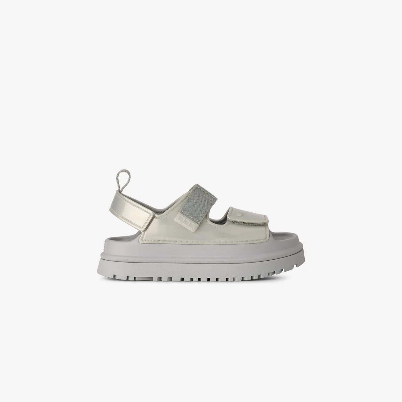 UGG Goldenglow Glossy Sparkles Çocuk Gri Sandalet