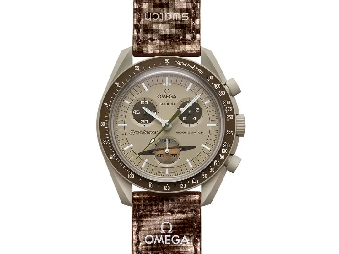 Swatch x Omega Saturn