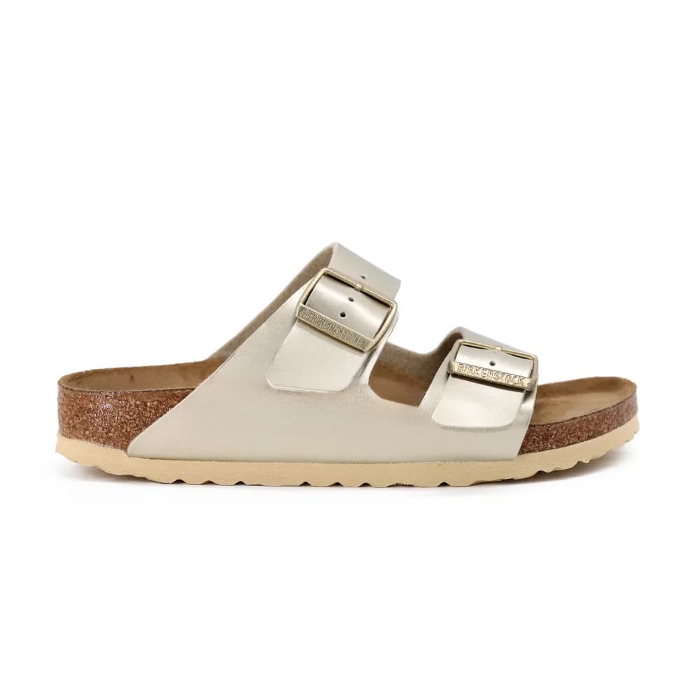 Birkenstock Arizona Çocuk Terlik Metalik Altın