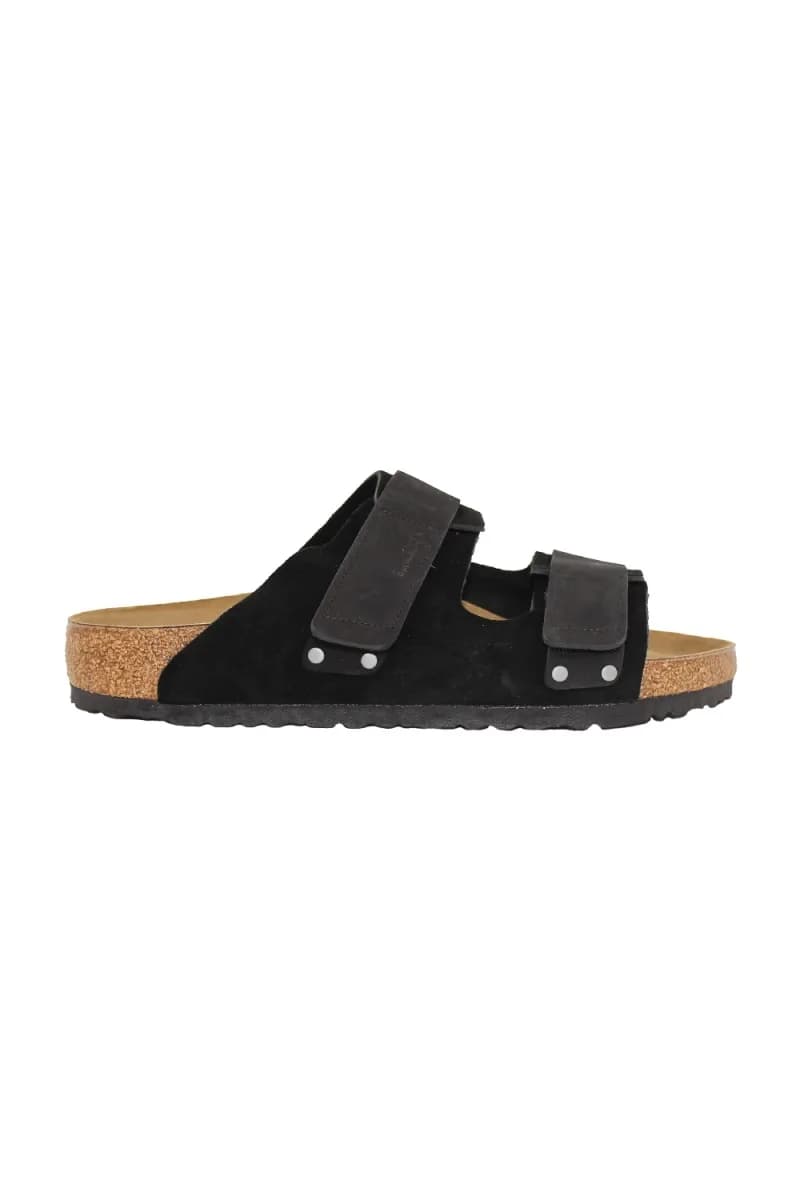 Birkenstock Uji Lenb Leve Unisex Terlik Siyah