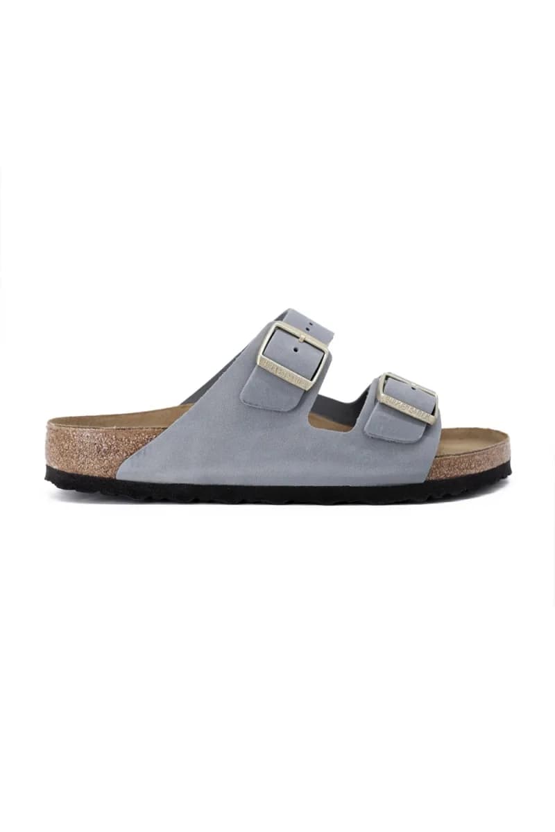 Birkenstock Arizona Leoi Kadın Terlik Gri
