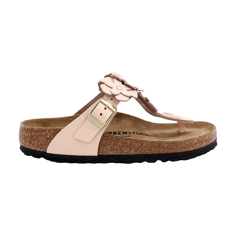Birkenstock Gizeh Flower Embellishment Kadın Terlik Pembe
