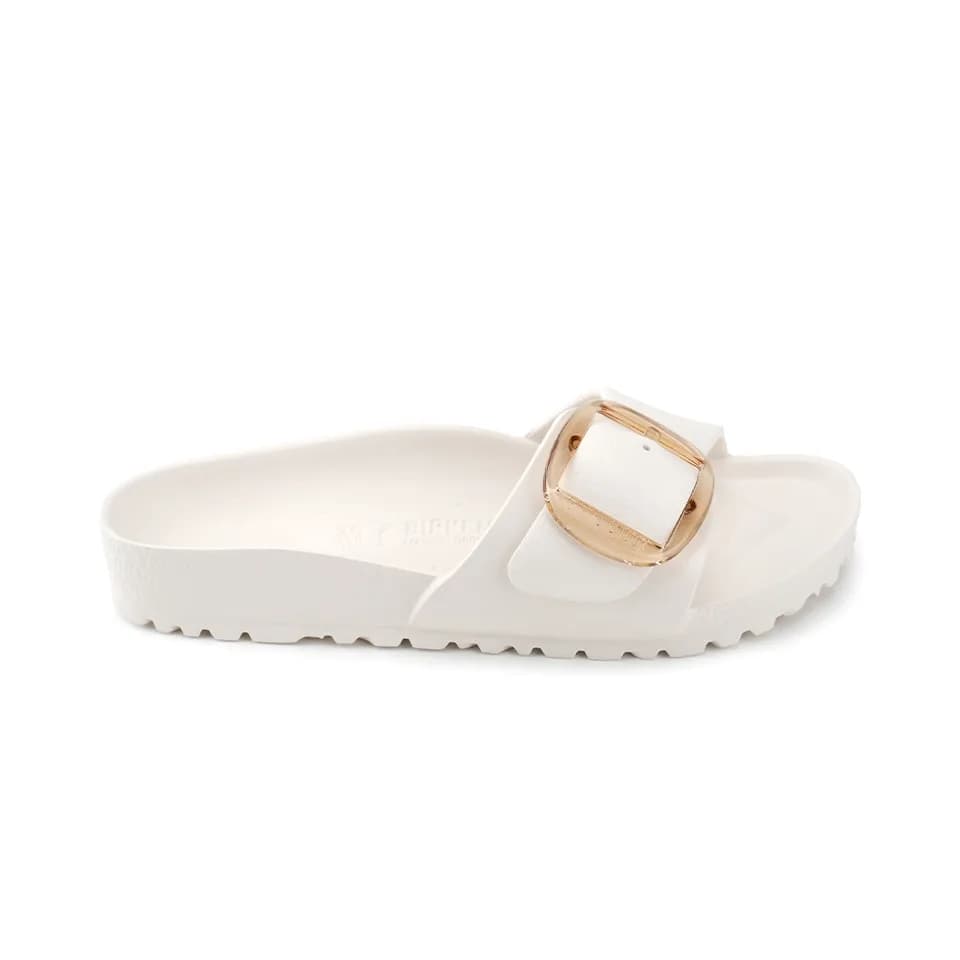 Birkenstock Madrid Big Buckle Eva Kadın Terlik Beyaz