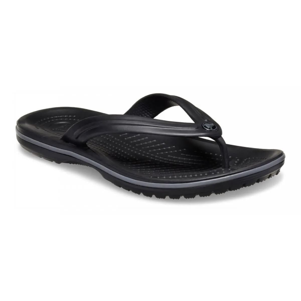 Crocs Crocband Flip Erkek Parmakarası Terlik - Siyah