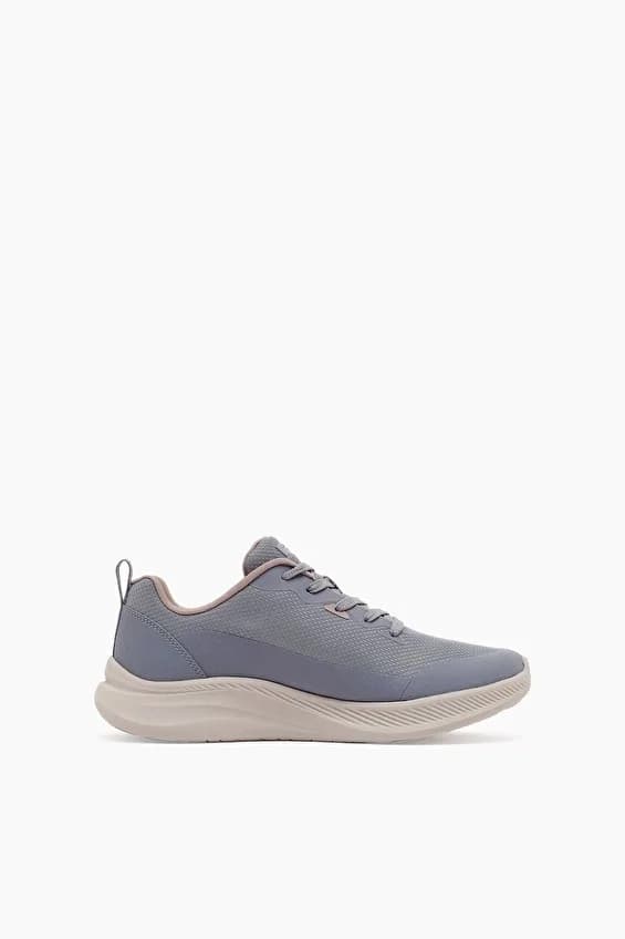 Skechers Kadın Bobs Moda Flex Ayakkabı Gümüş — Çok Renkli