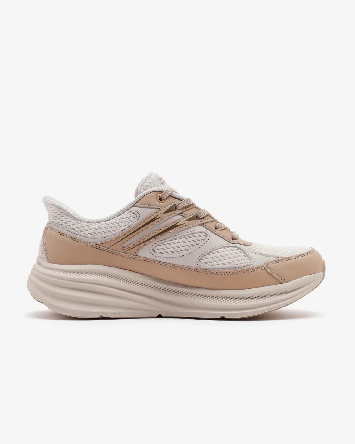 Skechers Bobs Skillz Kadın Bej Spor Ayakkabı
