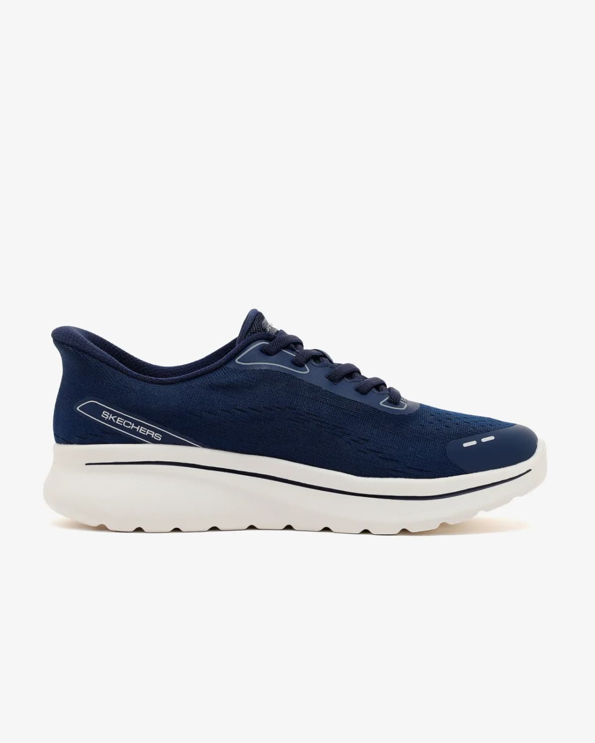 Skechers Go Walk Arch Fit N-joy Kadın Lacivert Yürüyüş Ayakkabısı — Mavi