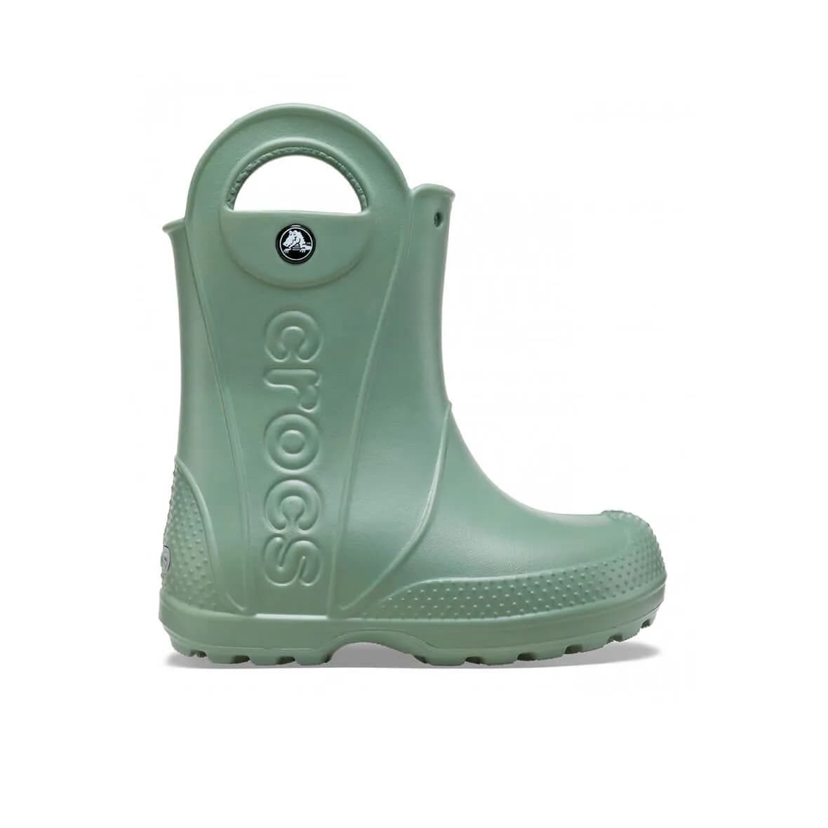 Crocs Handle It Rain Boot Kids Çocuk Yağmur Çizmesi - Yosun