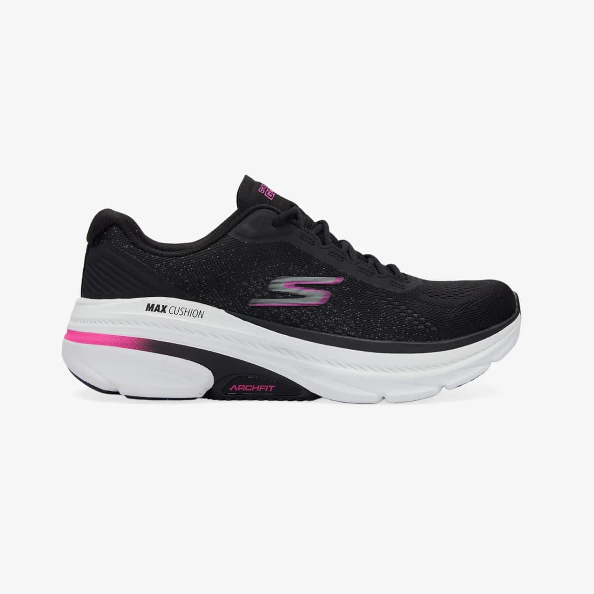 Skechers Max Cushioning Arch Fit 2.0 Avenida Kadın Siyah Koşu Ayakkabısı