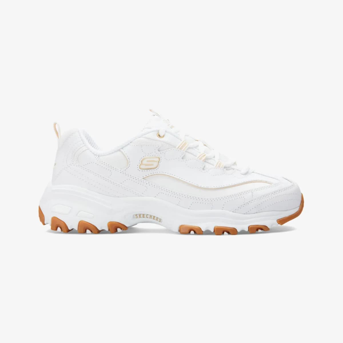 Skechers D'lites - Good Neutral Kadın Beyaz Sneakers