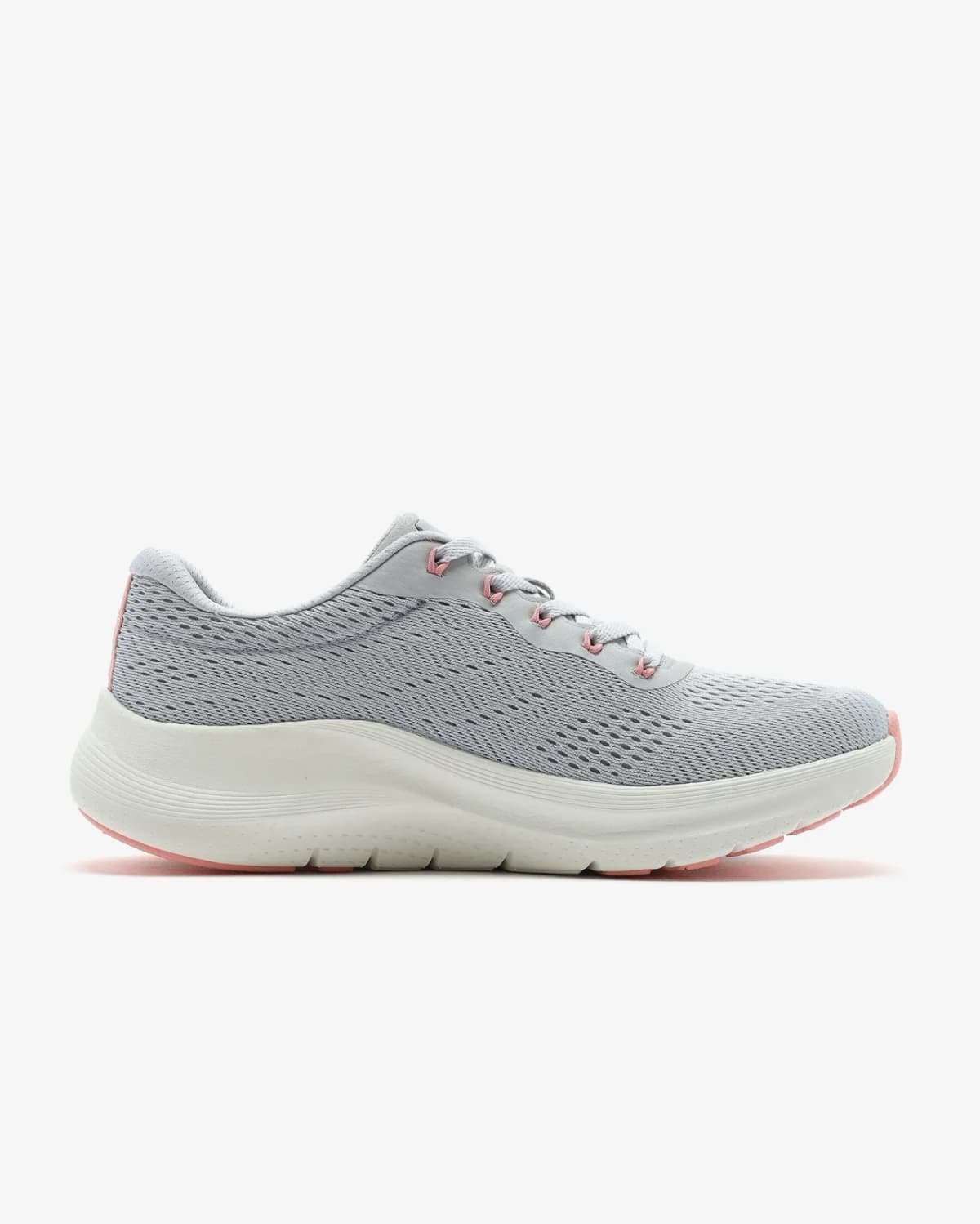 Skechers Arch Fit 2.0 - Big League Kadın Gri Spor Ayakkabı — Kırmızı