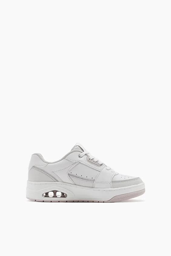 Skechers Kadın Uno Court Courted Style Ayakkabı Beyaz