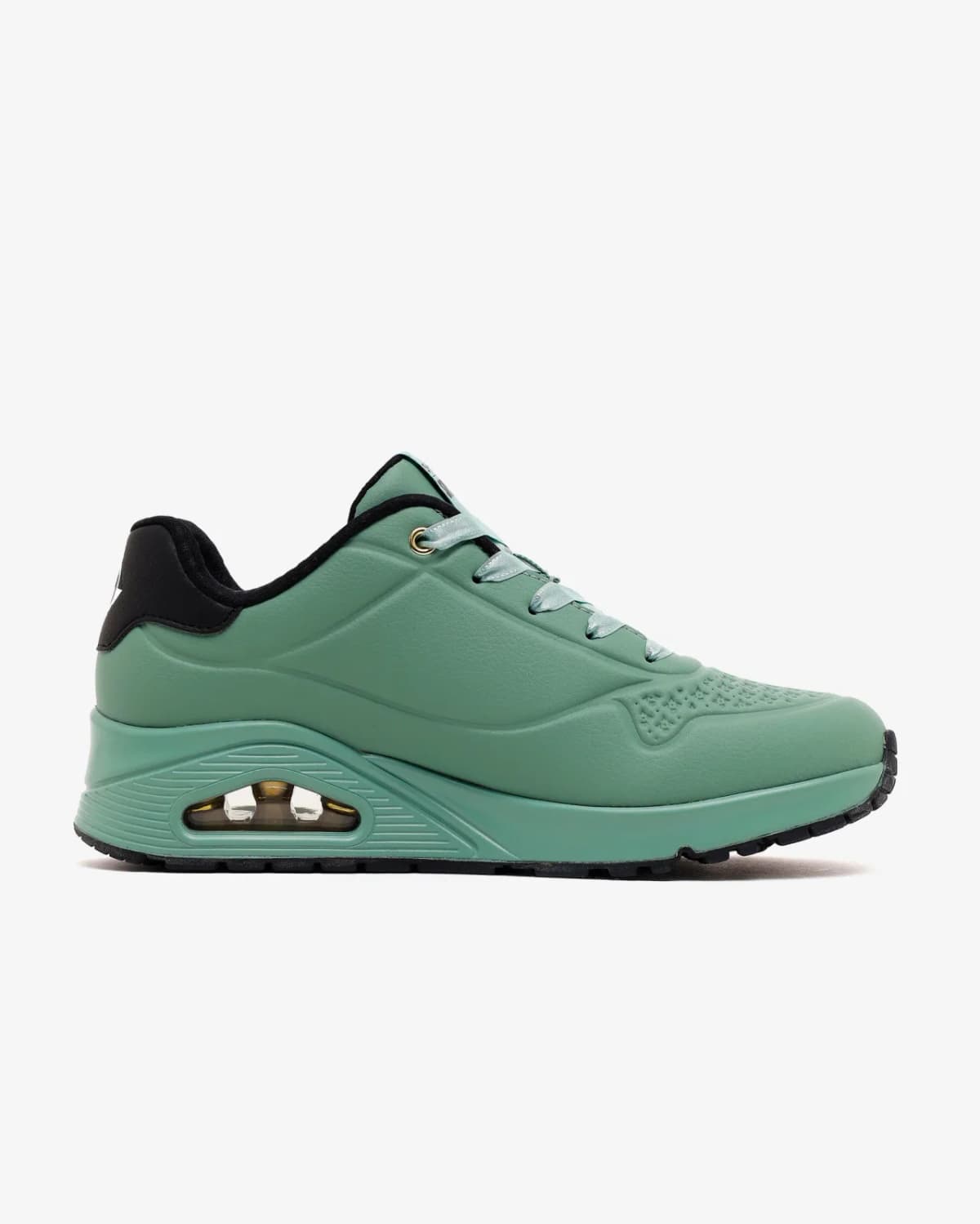 Skechers Uno - Spy Family Air Kadın Yeşil Sneakers — Siyah
