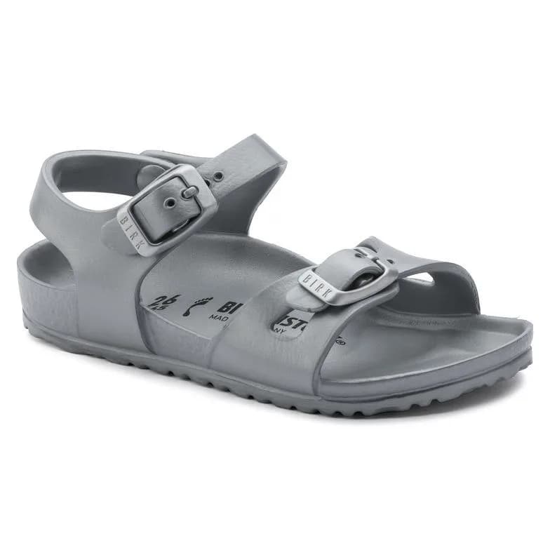 Birkenstock Rio Eva Çocuk Gri Sandalet