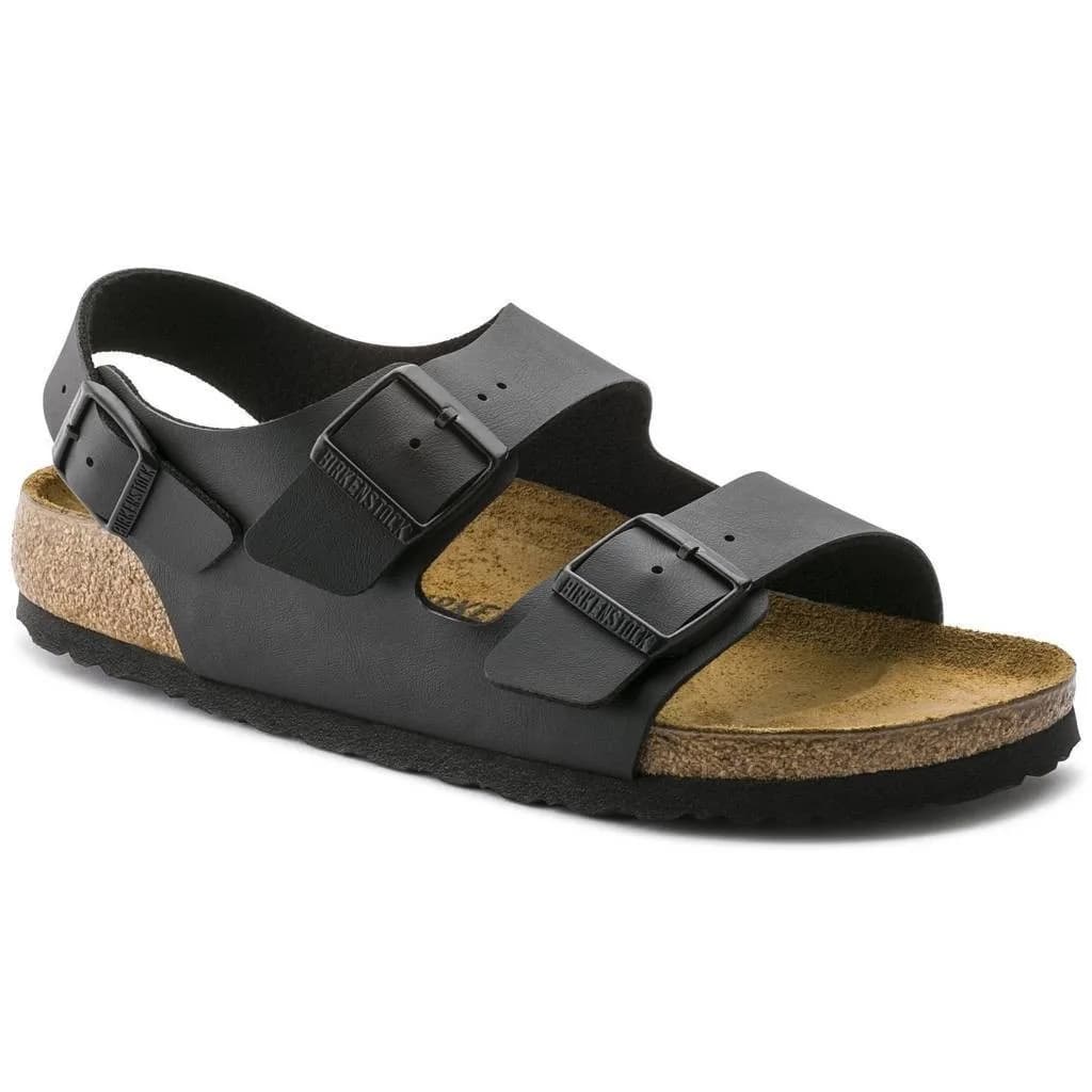 Birkenstock Milano Bf Erkek Siyah Sandalet