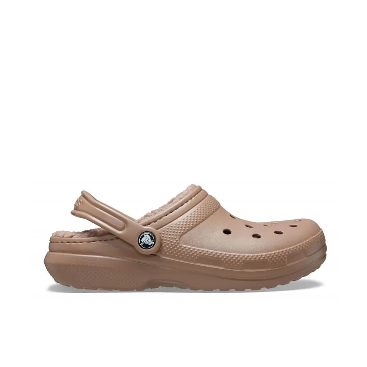 Crocs Classic Lined Clog Erkek Terlik - Latte
