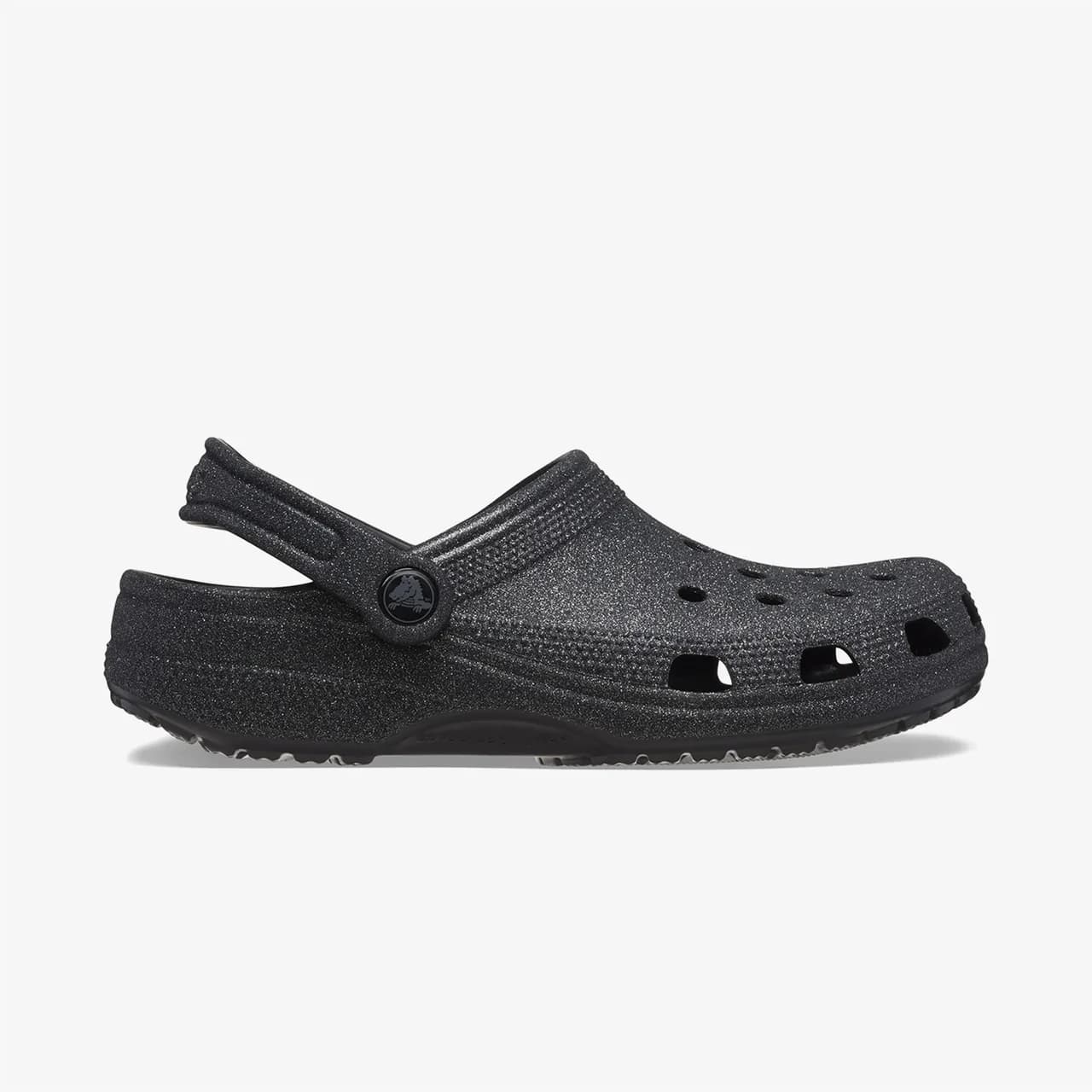 Crocs Classic Glitter Clog Kadın Siyah Terlik