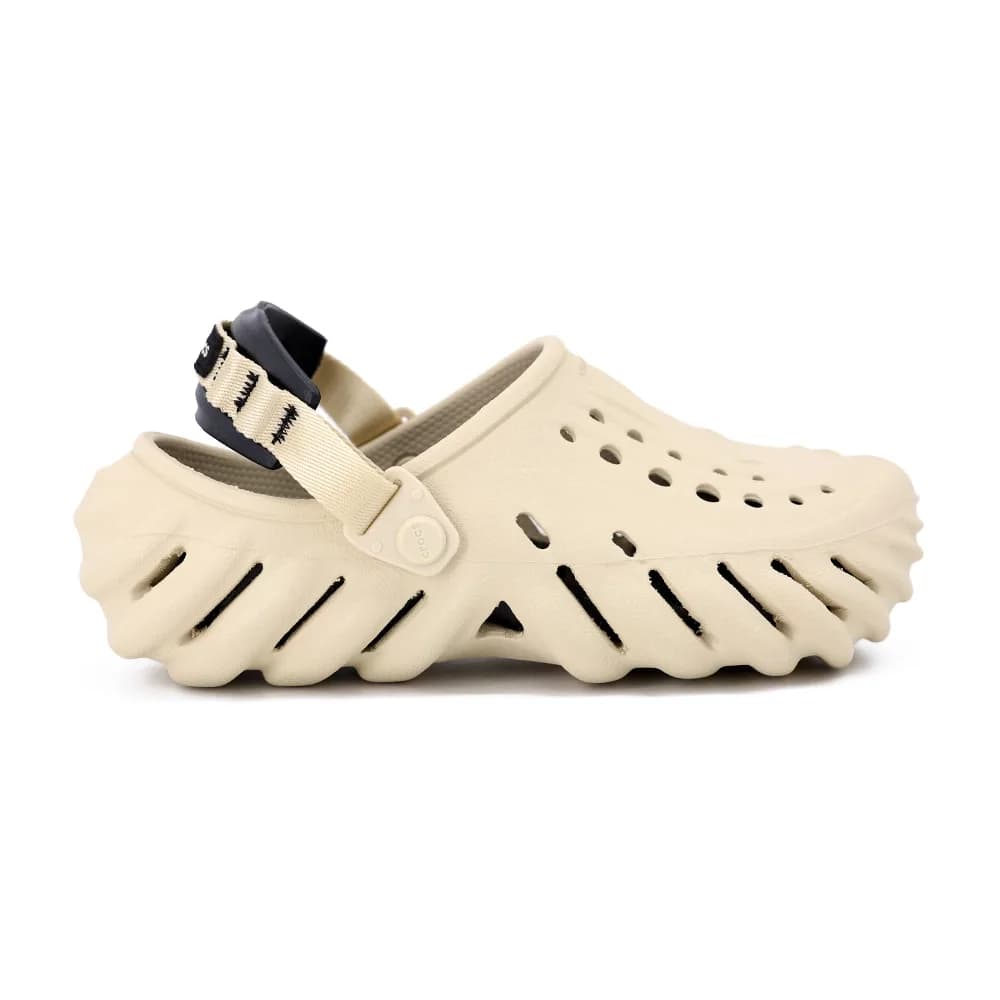 Crocs Echo Clog Unisex Terlik Bej