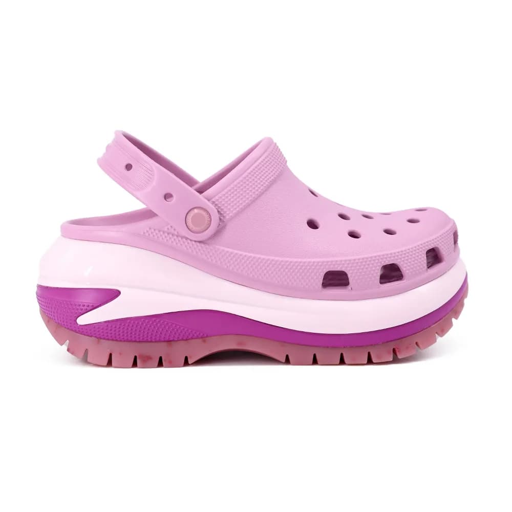 Crocs Classic Mega Crush Clog Kadın Terlik Pembe