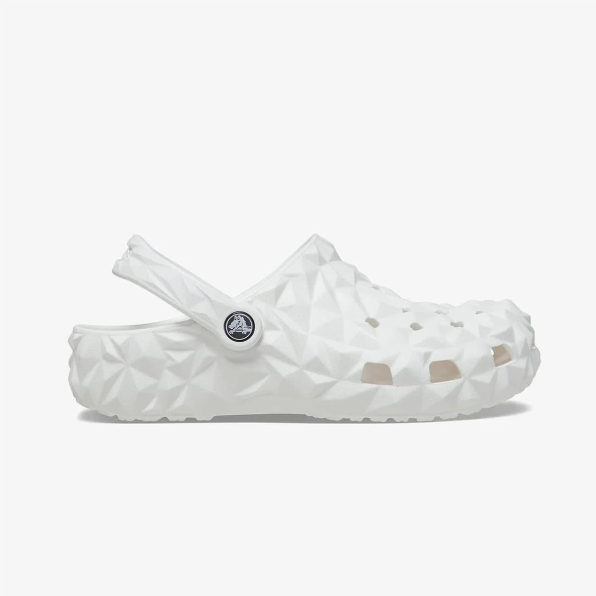 Crocs Classic Geometric Unisex Beyaz Terlik