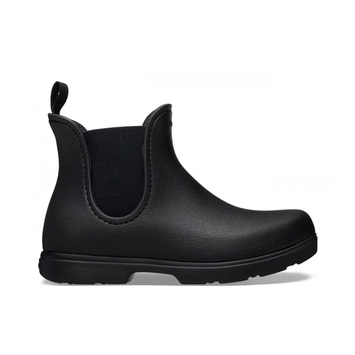 Crocs Dylan Chelsea Boot Kadın Yağmur Çizmesi - Siyah