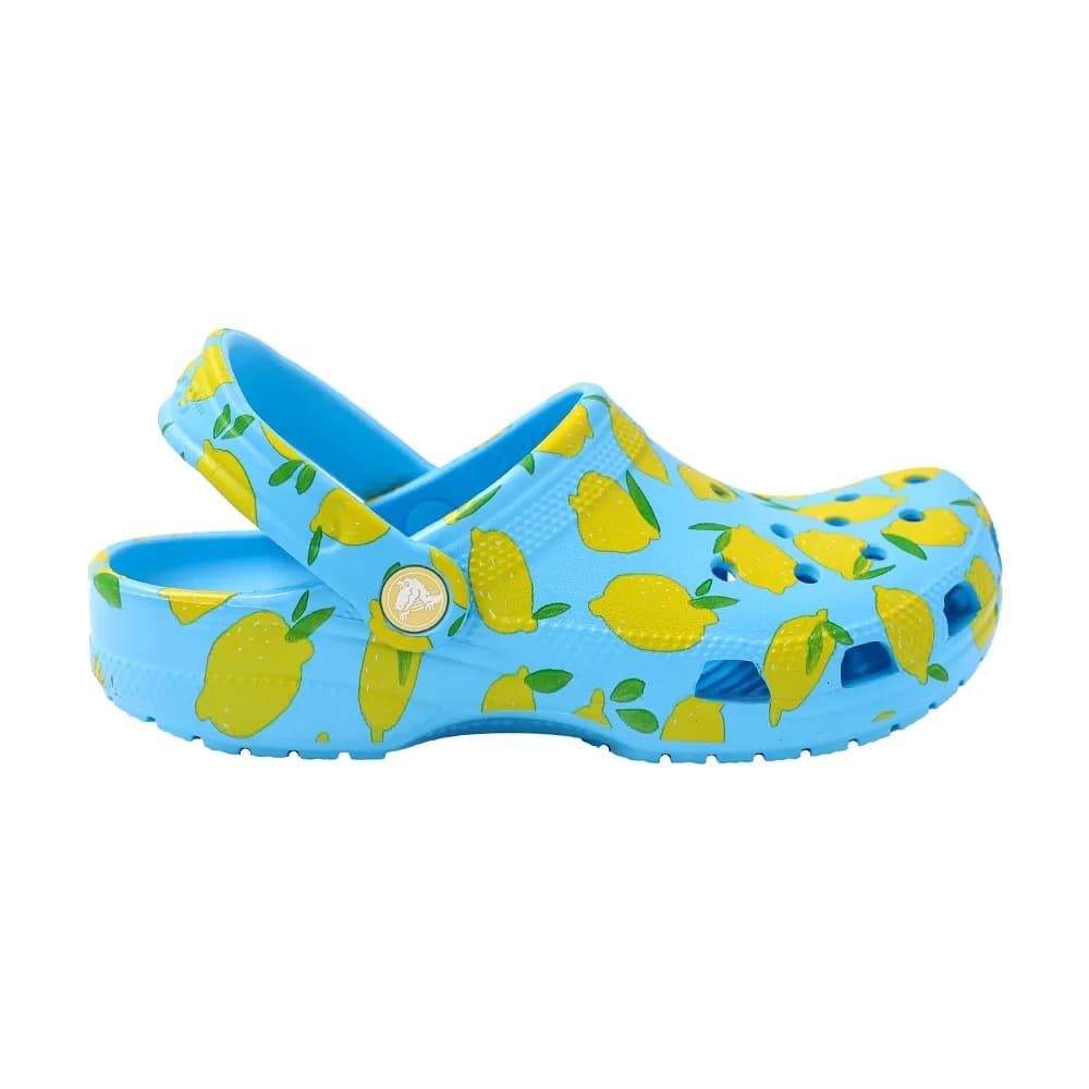 Crocs Classic Fresh Fruits Clog Kadın Terlik Mavi