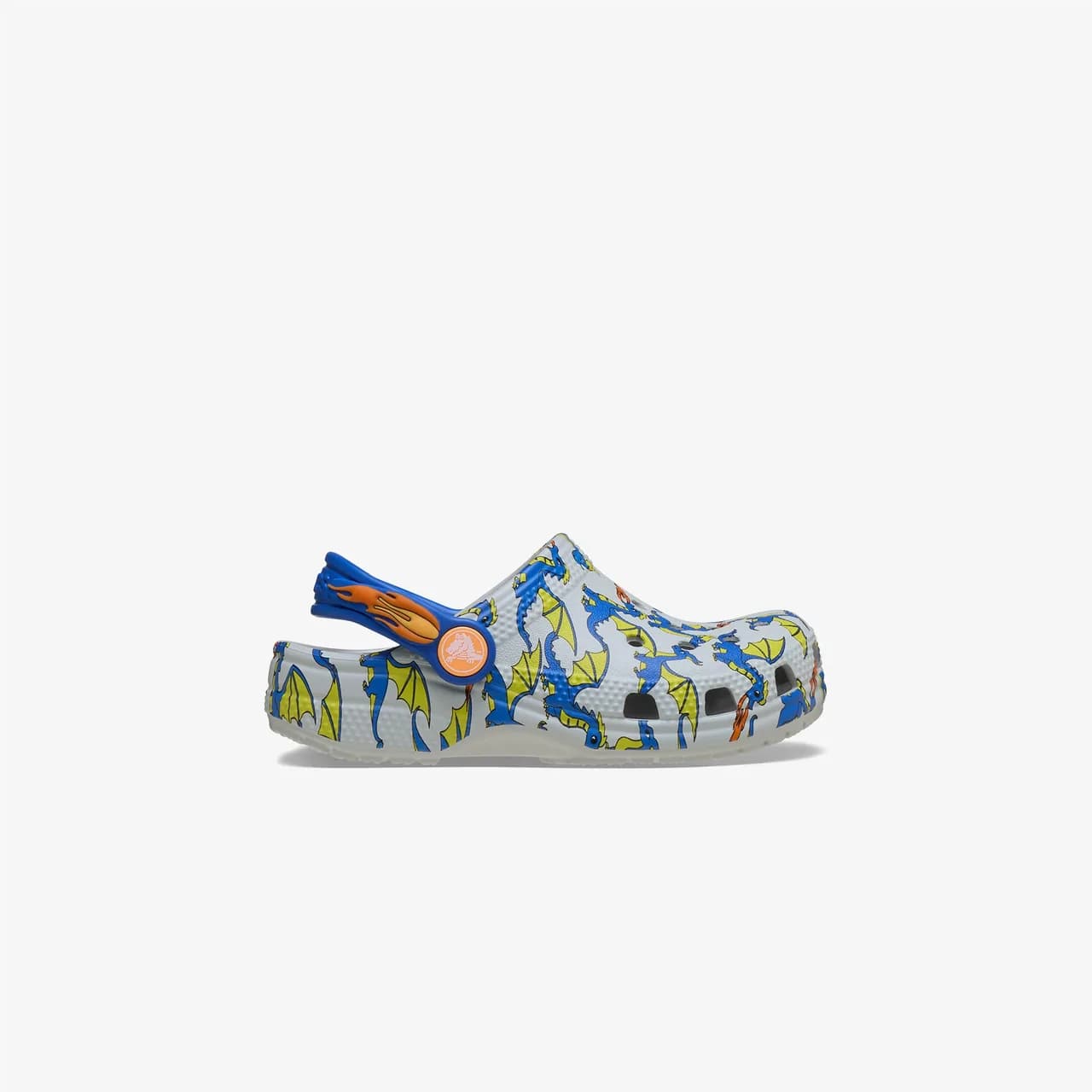 Crocs Classic Dragon Graphic Clog Çocuk Renkli Sandalet
