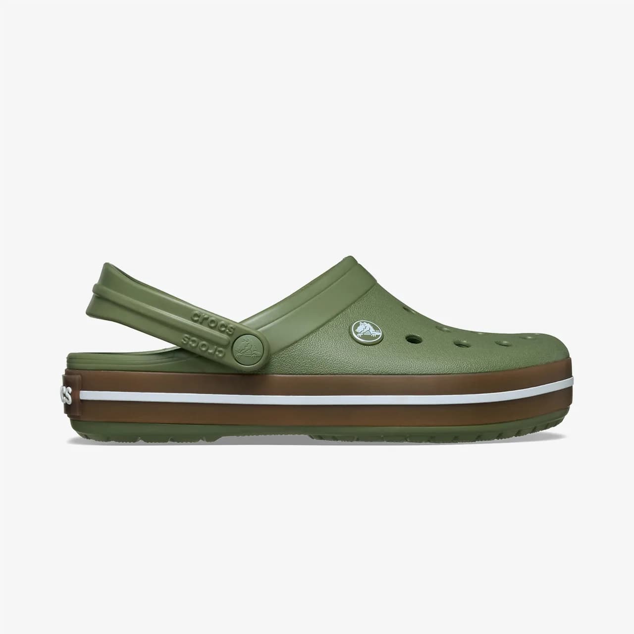 Crocs Crocband Gum Clog Erkek Yeşil Terlik