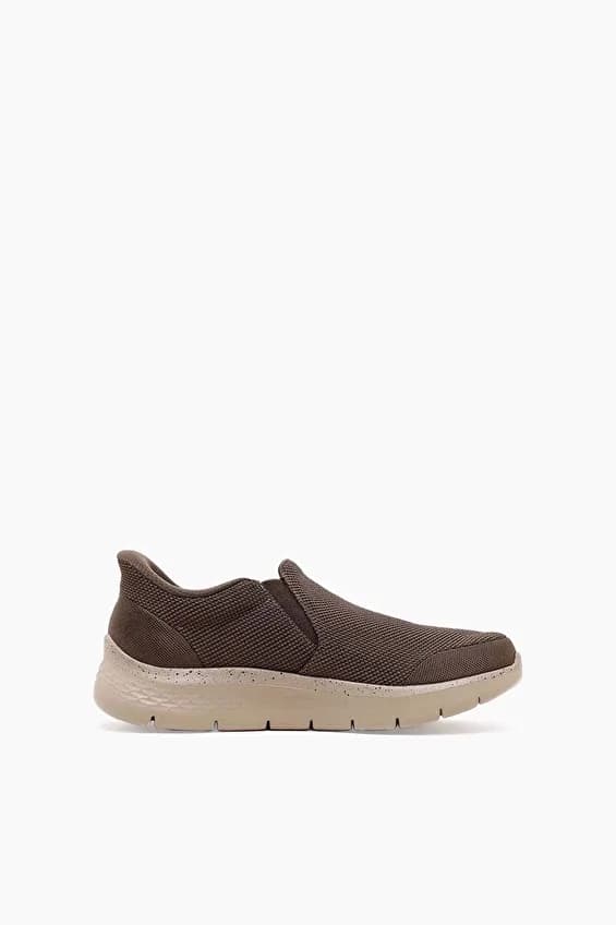 Skechers Erkek Go Walk Flex Slip ins Ayakkabı Haki — Çok Renkli