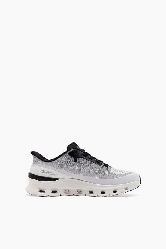 Skechers Erkek Glide Step Slip ins Ayakkabı Beyaz/siyah