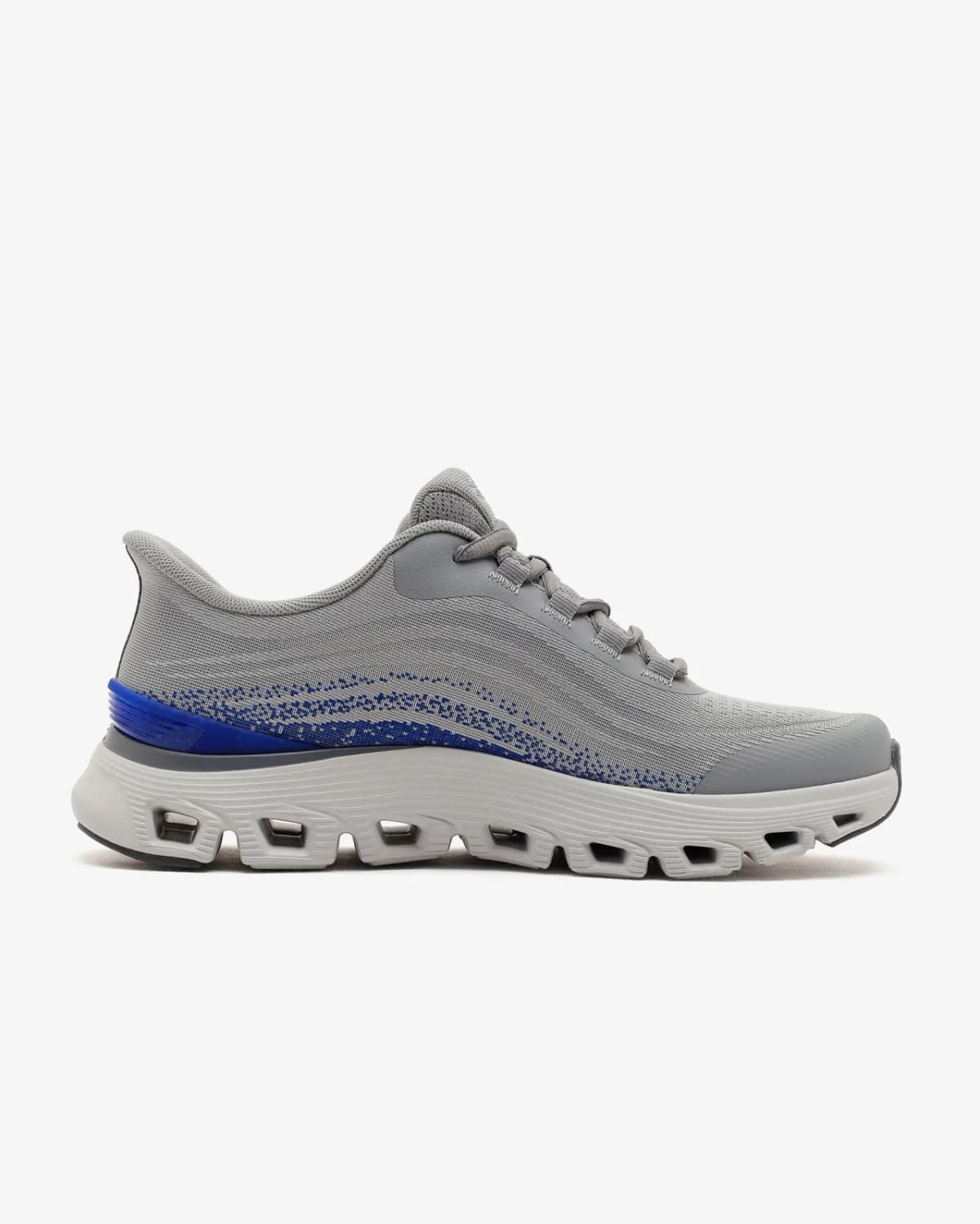 Skechers Arch Fit Glide-step Wave Erkek Gri Spor Ayakkabı