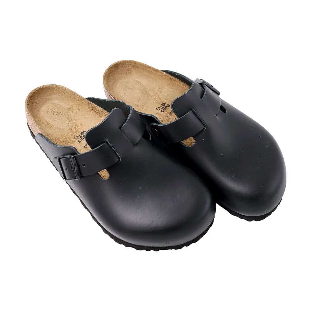 Birkenstock Boston Unisex Terlik Siyah
