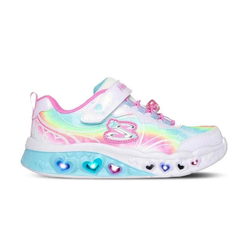 Flutter Heart Lights-Groovy Swirl Çocuk Günlük Ayakkabı