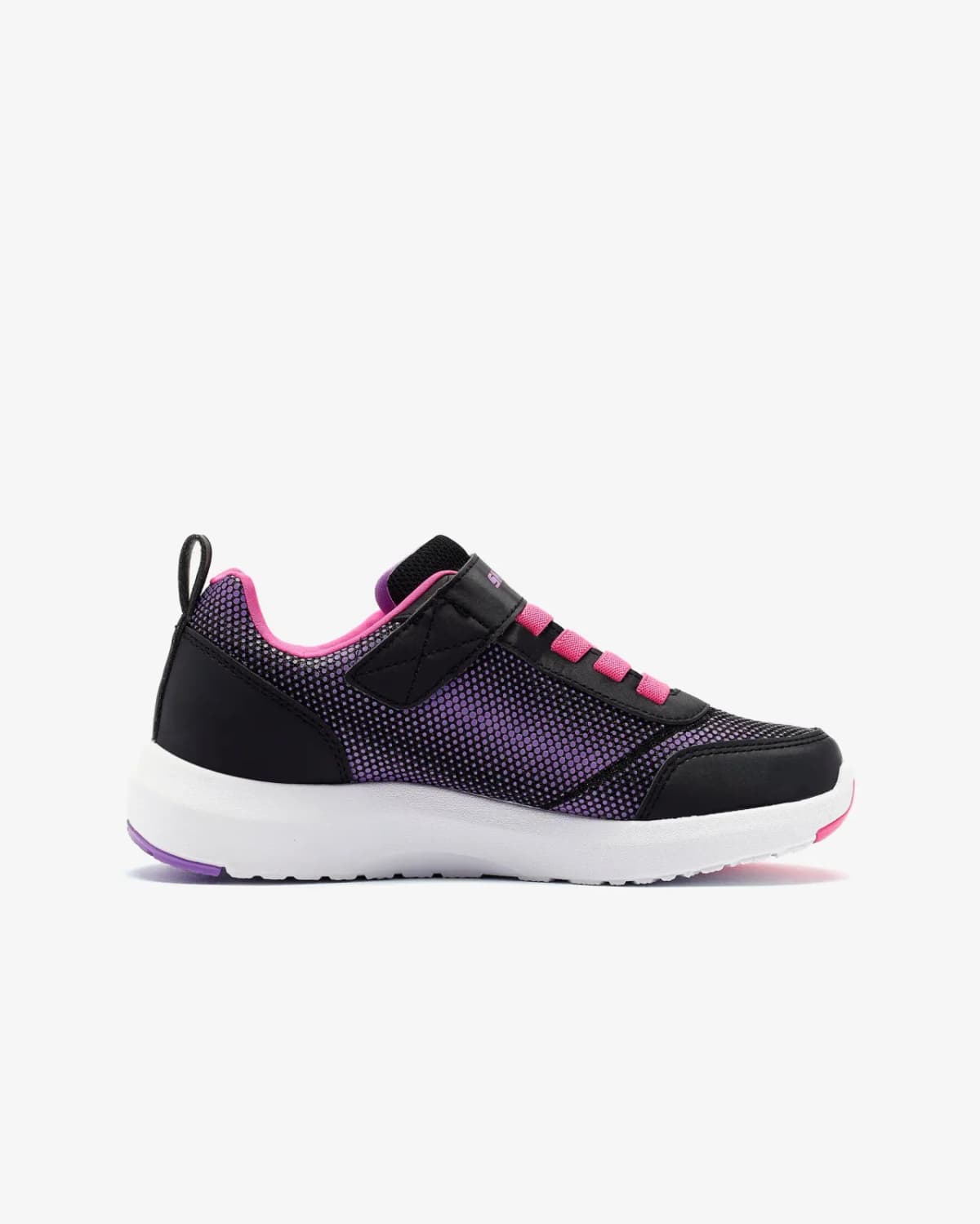 Skechers Dynamic Tread - Journey Time Büyük Kız Çocuk Siyah Su Geçirmez Spor Ayakkabı