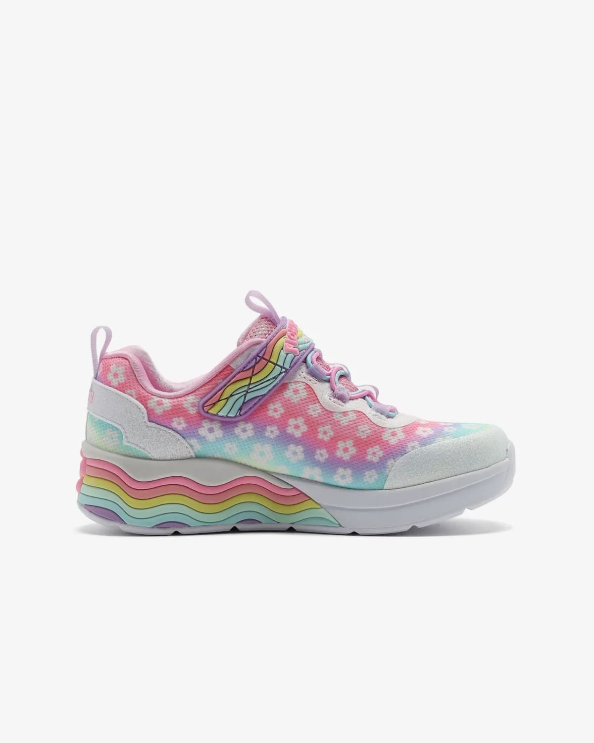 Skechers Flower Friends Büyük Kız Çocuk Beyaz Spor Ayakkabı