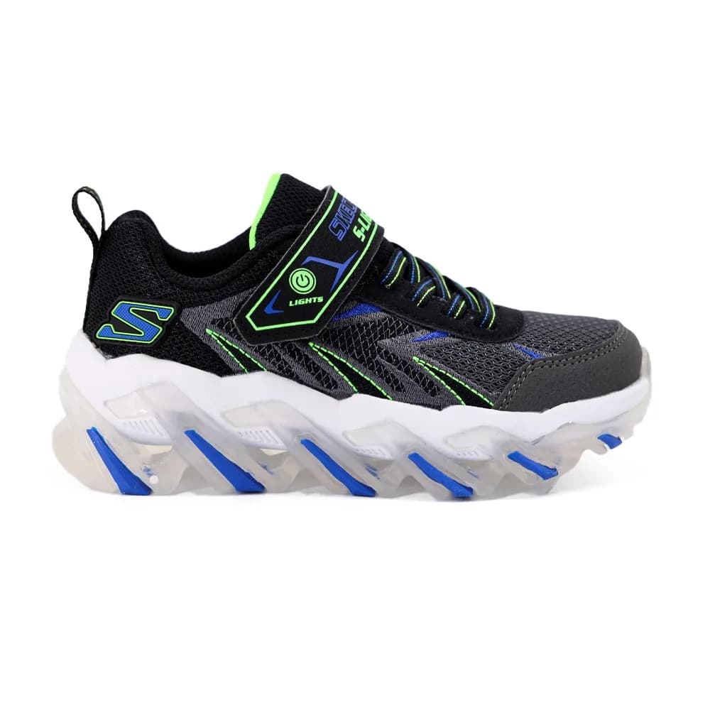 Skechers S Lights Megasurge 2.0 Çocuk Spor Ayakkabı Siyah